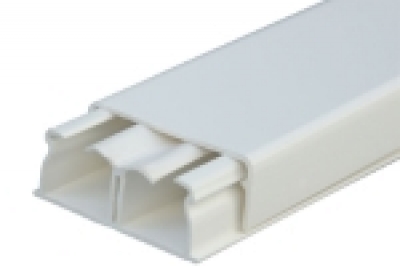 LEGRAND 030015 Кабель-канал 32х12.5мм, без перегородки, с крышкой, длина 2.10м, цвет белый (цена за 1 метр)