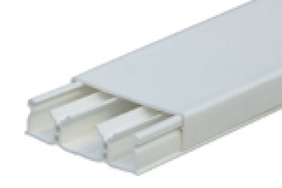 LEGRAND 030026 Кабель-канал 60х16мм, 3 секции, с крышкой, длина 2.10м, цвет белый (цена за 1 метр)