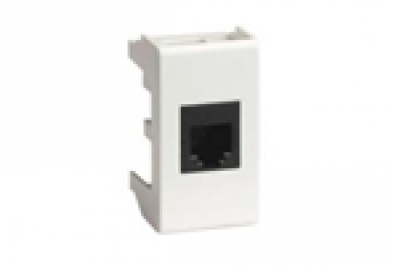 Розетка RJ-45.кат. 5е компьютерная 1 модуль ДКС