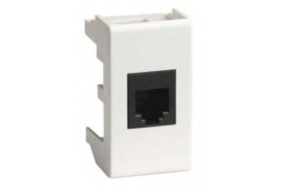 Розетка RJ-45.кат. 5е компьютерная 1 модуль ДКС