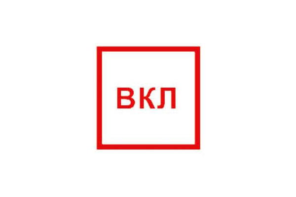 T319 Указатель "ВКЛ" (Пленка 100 х 100)
