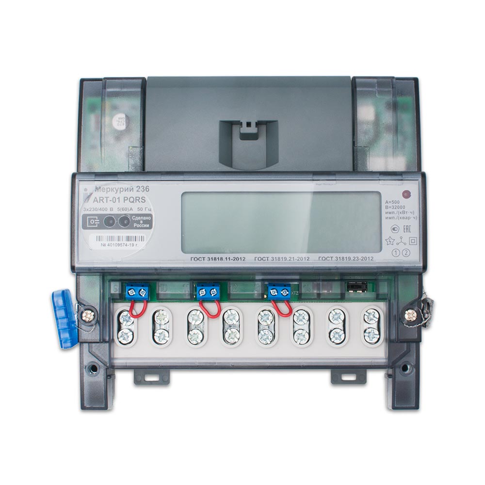 Меркурий 236 АRТ-01 PQRS 5-60A, 400В Электросчетчик трехфазный, многотарифный